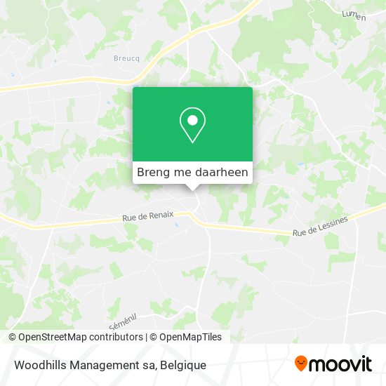 Woodhills Management sa kaart