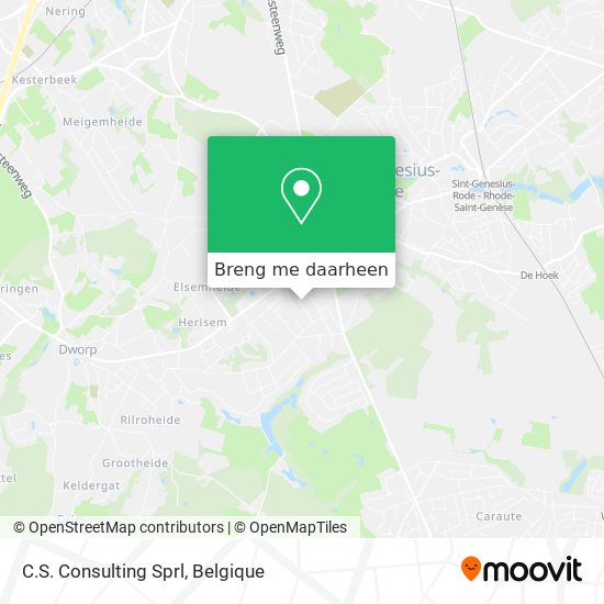 C.S. Consulting Sprl kaart