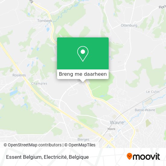 Essent Belgium, Electricité kaart