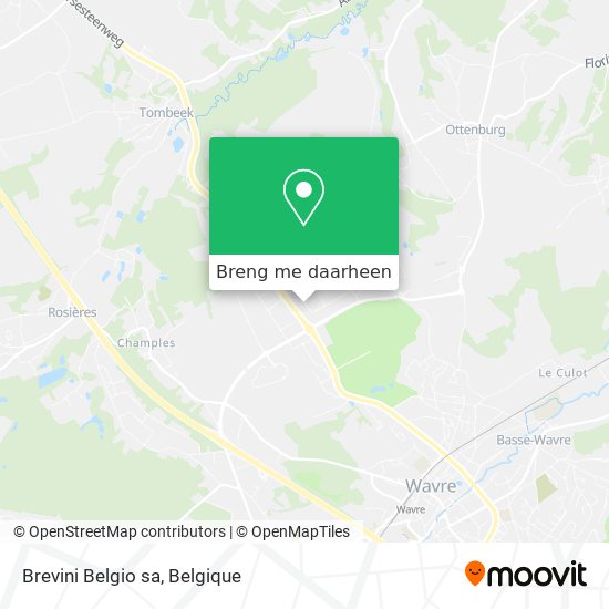 Brevini Belgio sa kaart