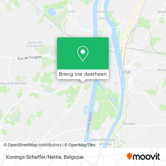Konings-Scheffer/Nettie kaart