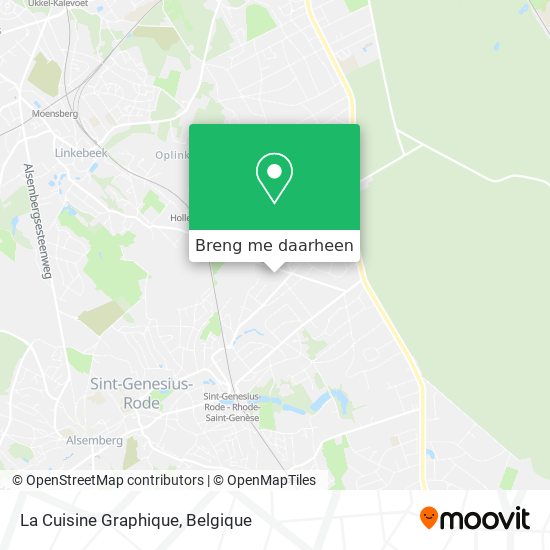 La Cuisine Graphique kaart