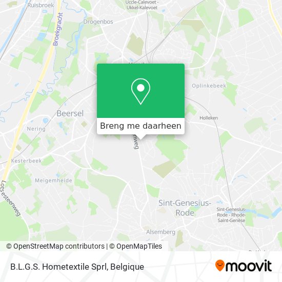 B.L.G.S. Hometextile Sprl kaart