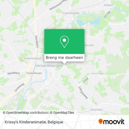 Krissy's Kinderanimatie kaart