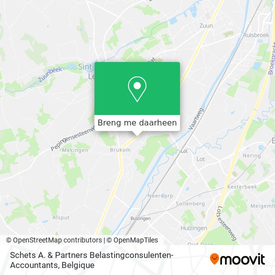 Schets A. & Partners Belastingconsulenten-Accountants kaart