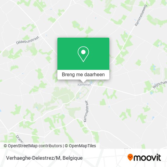 Verhaeghe-Delestrez/M kaart
