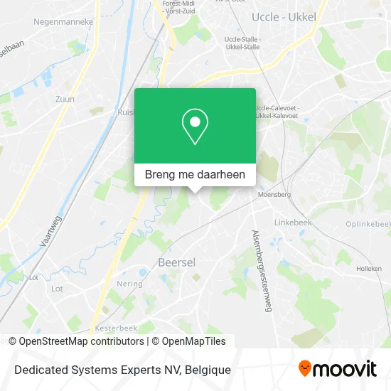 Dedicated Systems Experts NV kaart