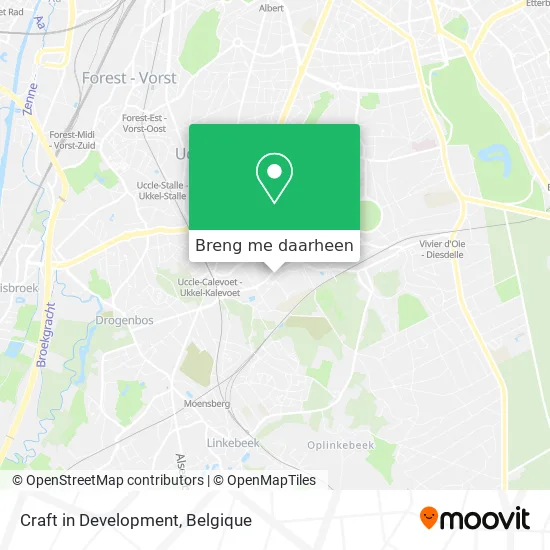 Craft in Development kaart