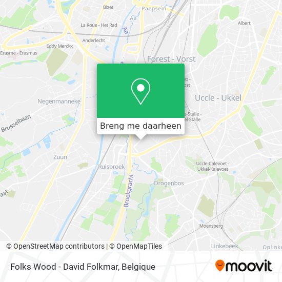 Folks Wood - David Folkmar kaart