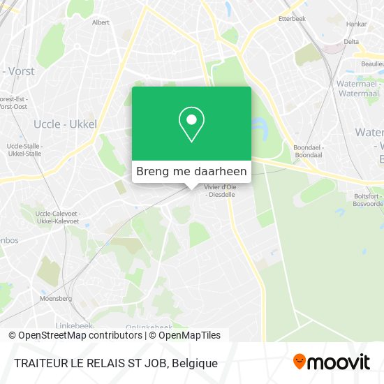 TRAITEUR LE RELAIS ST JOB kaart