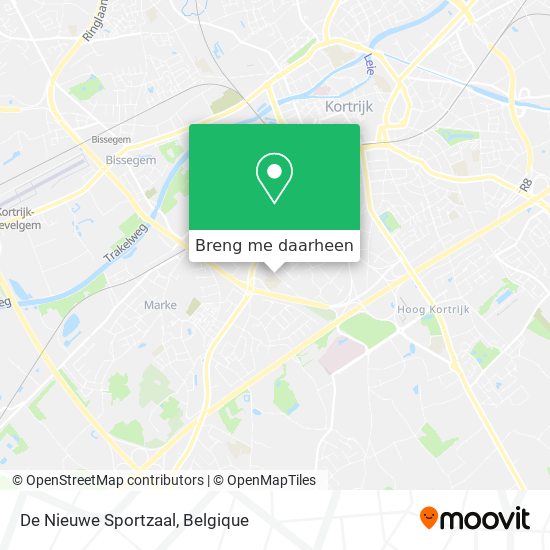 De Nieuwe Sportzaal kaart