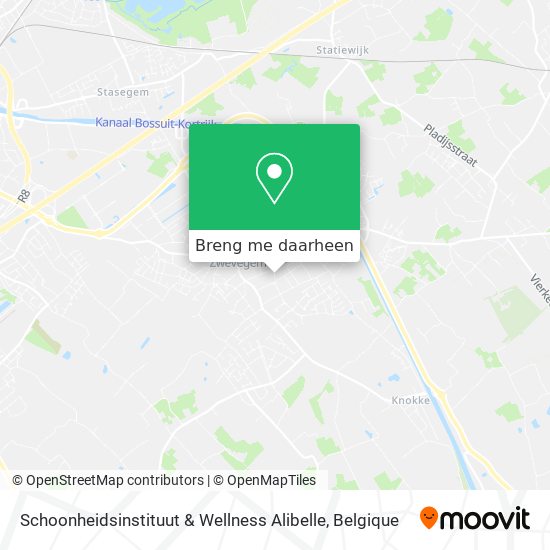 Schoonheidsinstituut & Wellness Alibelle kaart