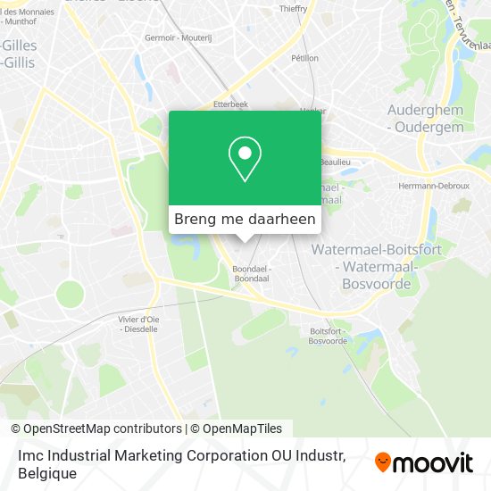 Imc Industrial Marketing Corporation OU Industr kaart