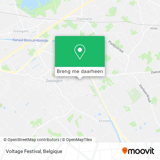 Voltage Festival kaart