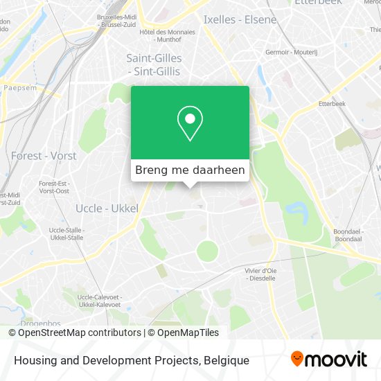 Housing and Development Projects kaart