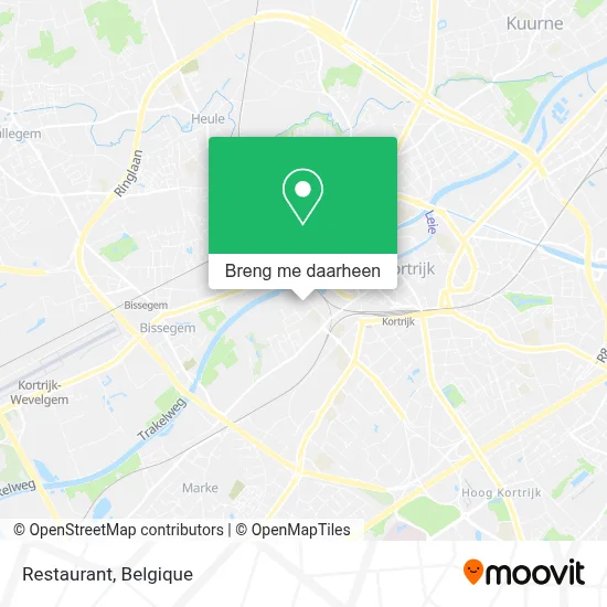 Restaurant kaart