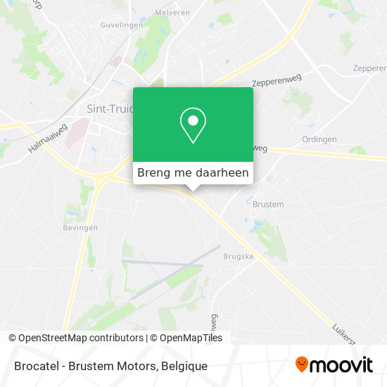 Brocatel - Brustem Motors kaart