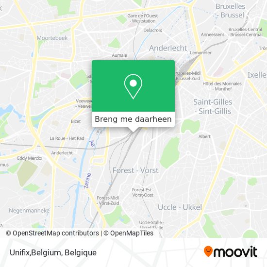 Unifix,Belgium kaart