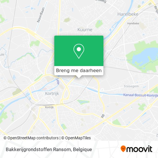 Bakkerijgrondstoffen Ransom kaart