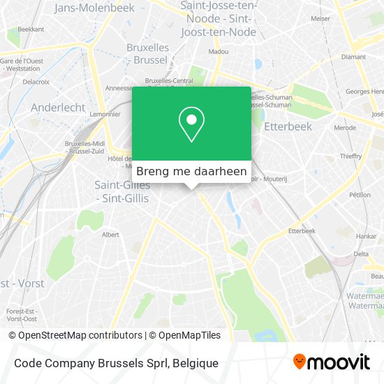 Code Company Brussels Sprl kaart