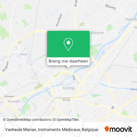 Vanheule Marian, Instruments Médicaux kaart