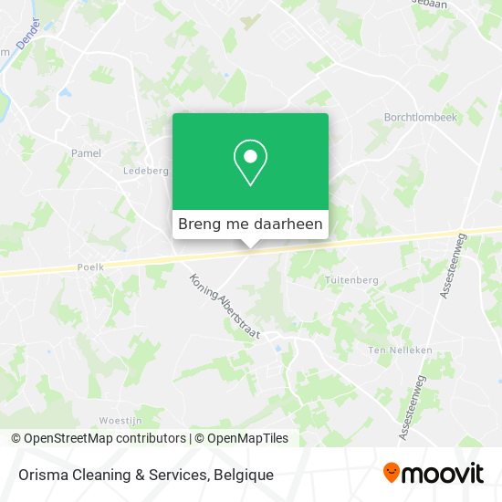 Orisma Cleaning & Services kaart