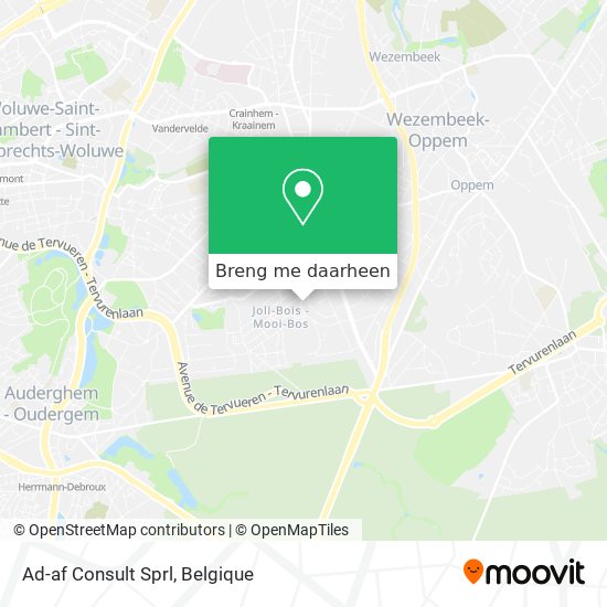 Ad-af Consult Sprl kaart