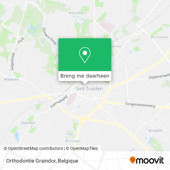 Orthodontie Graindor kaart