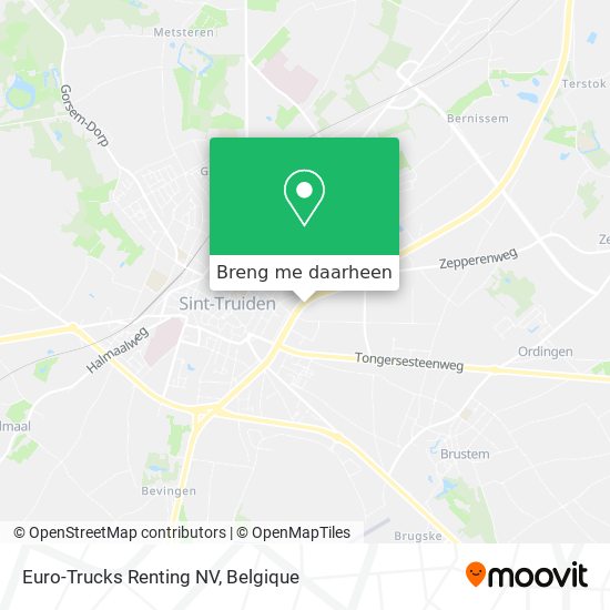 Euro-Trucks Renting NV kaart