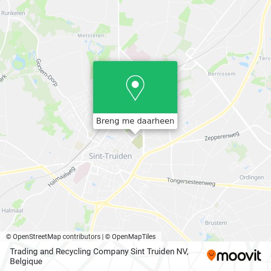 Trading and Recycling Company Sint Truiden NV kaart