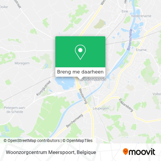 Woonzorgcentrum Meerspoort kaart
