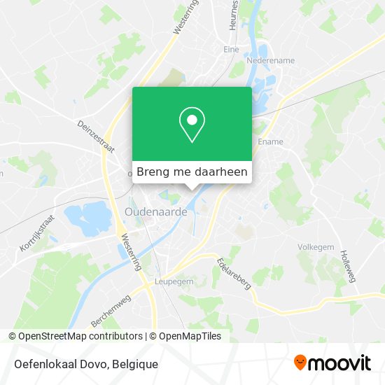 Oefenlokaal Dovo kaart