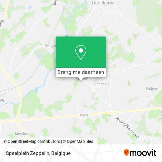 Speelplein Zeppelin kaart