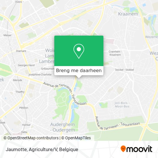 Jaumotte, Agriculture/V kaart