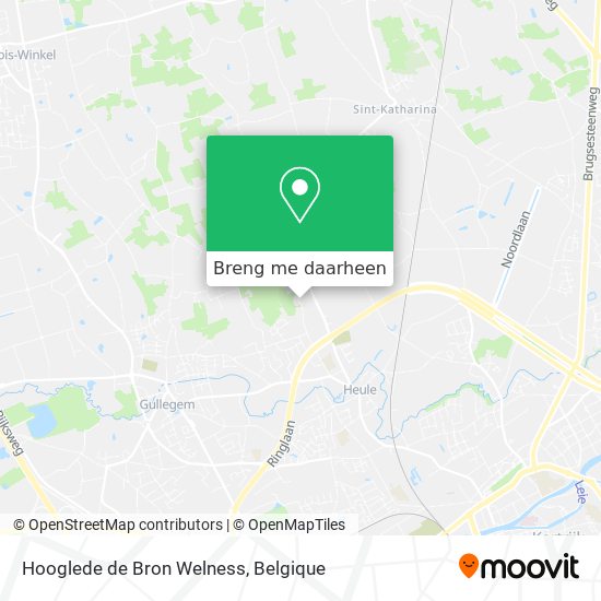 Hooglede de Bron Welness kaart