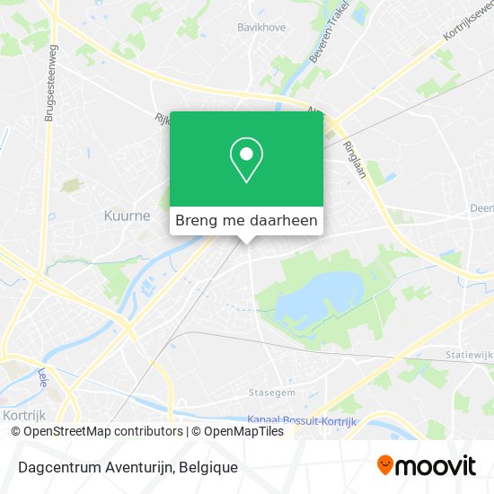 Dagcentrum Aventurijn kaart