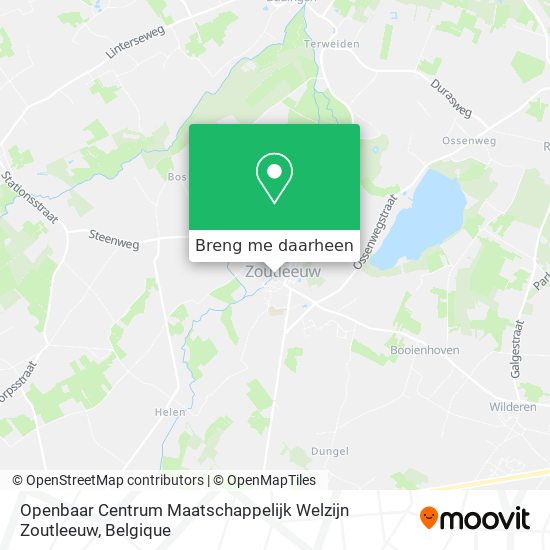 Openbaar Centrum Maatschappelijk Welzijn Zoutleeuw kaart