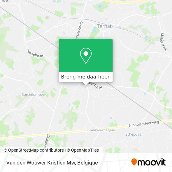 Van den Wouwer Kristien Mw kaart