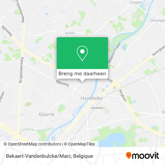 Bekaert-Vandenbulcke/Marc kaart