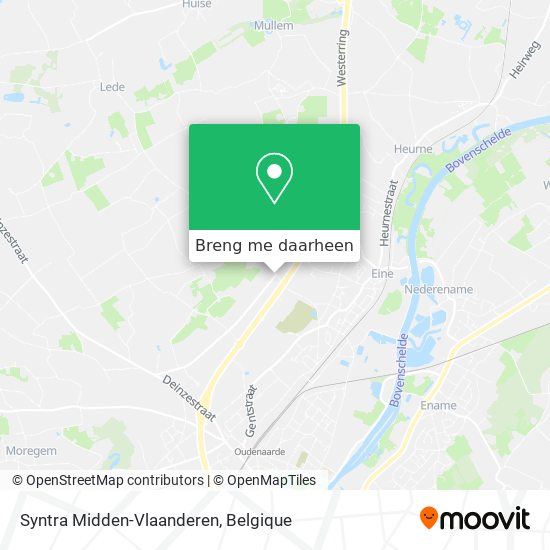 Syntra Midden-Vlaanderen kaart