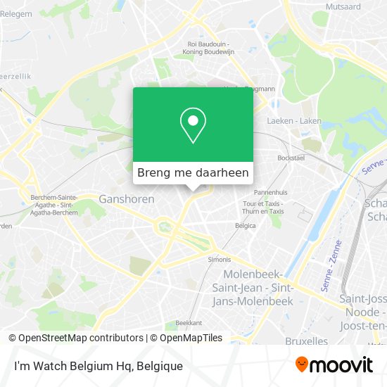 I'm Watch Belgium Hq kaart