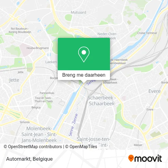 Automarkt kaart