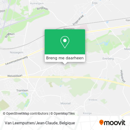 Van Leemputten/Jean-Claude kaart