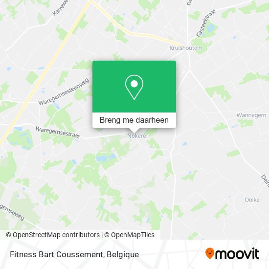 Fitness Bart Coussement kaart