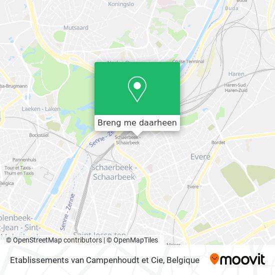 Etablissements van Campenhoudt et Cie kaart