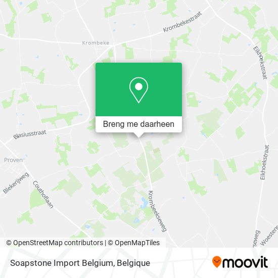 Soapstone Import Belgium kaart