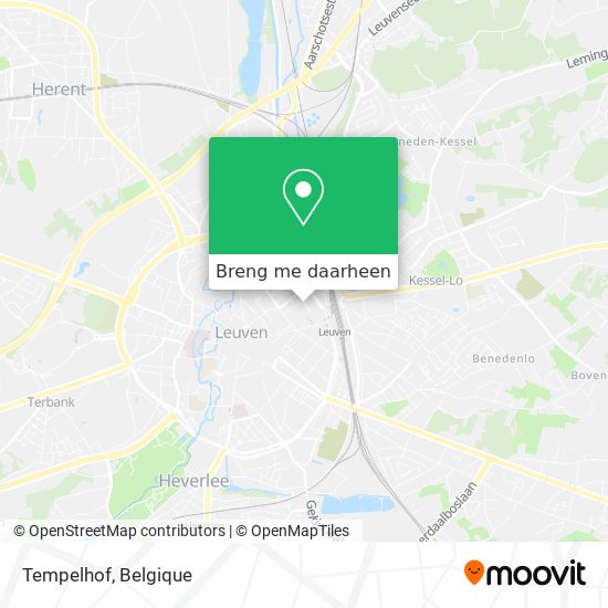 Tempelhof kaart