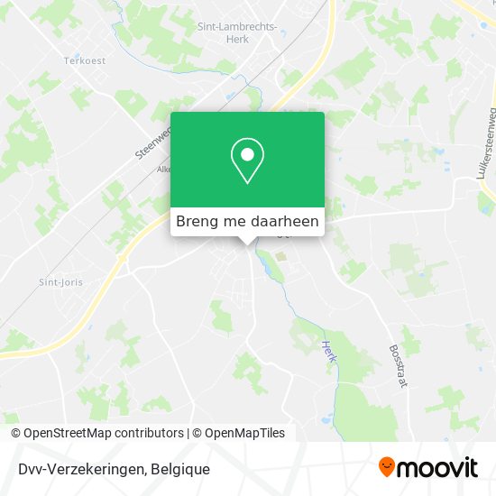 Dvv-Verzekeringen kaart