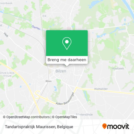 Tandartspraktijk Maurissen kaart