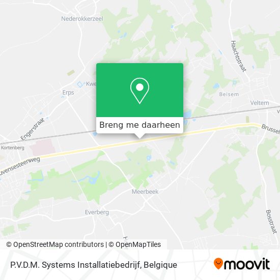 P.V.D.M. Systems Installatiebedrijf kaart